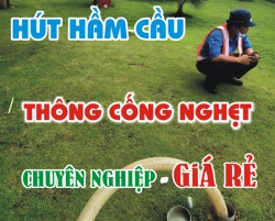 Hút Hầm Cầu Phường Hòa Phú, Thủ Dầu Một, Bình Dương