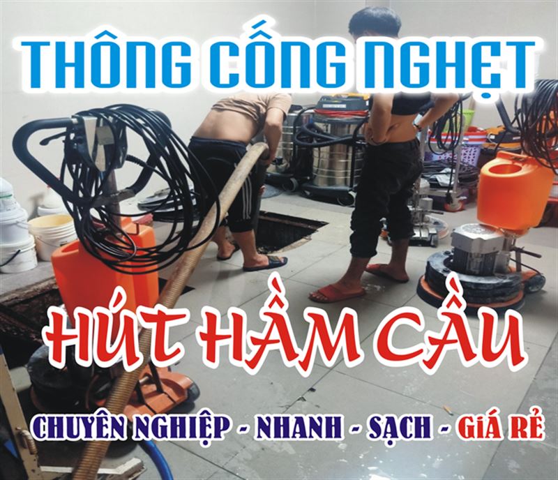  Hút Hầm Cầu Phường Phú Hòa, Thủ Dầu Một, Bình Dương 