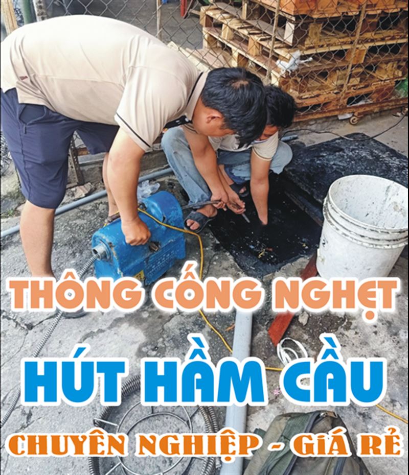 Hút Hầm Cầu Phường Tương Bình Hiệp, Thủ Dầu Một, Bình Dương